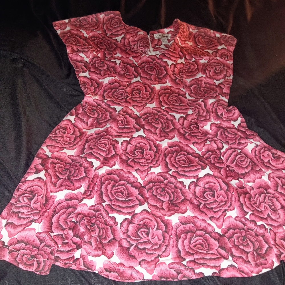 Vintage S. Roberts floral dress.